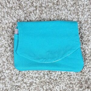 Pocket Wallet Credit Card Holder Small Wallet Handmade Seafoam‎ Pastel Marble